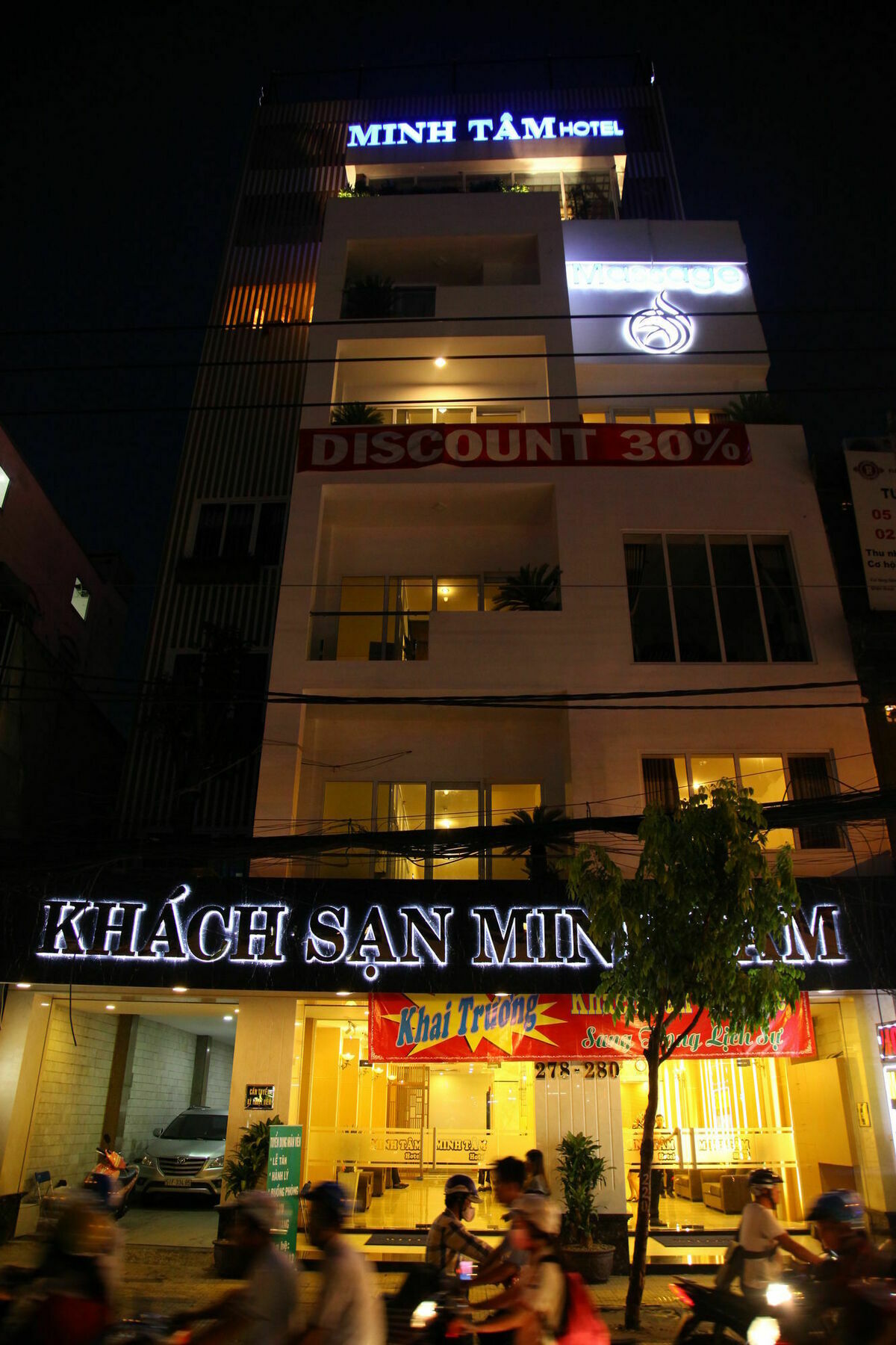 Minh Tam Hotel And Spa Хошимин Экстерьер фото